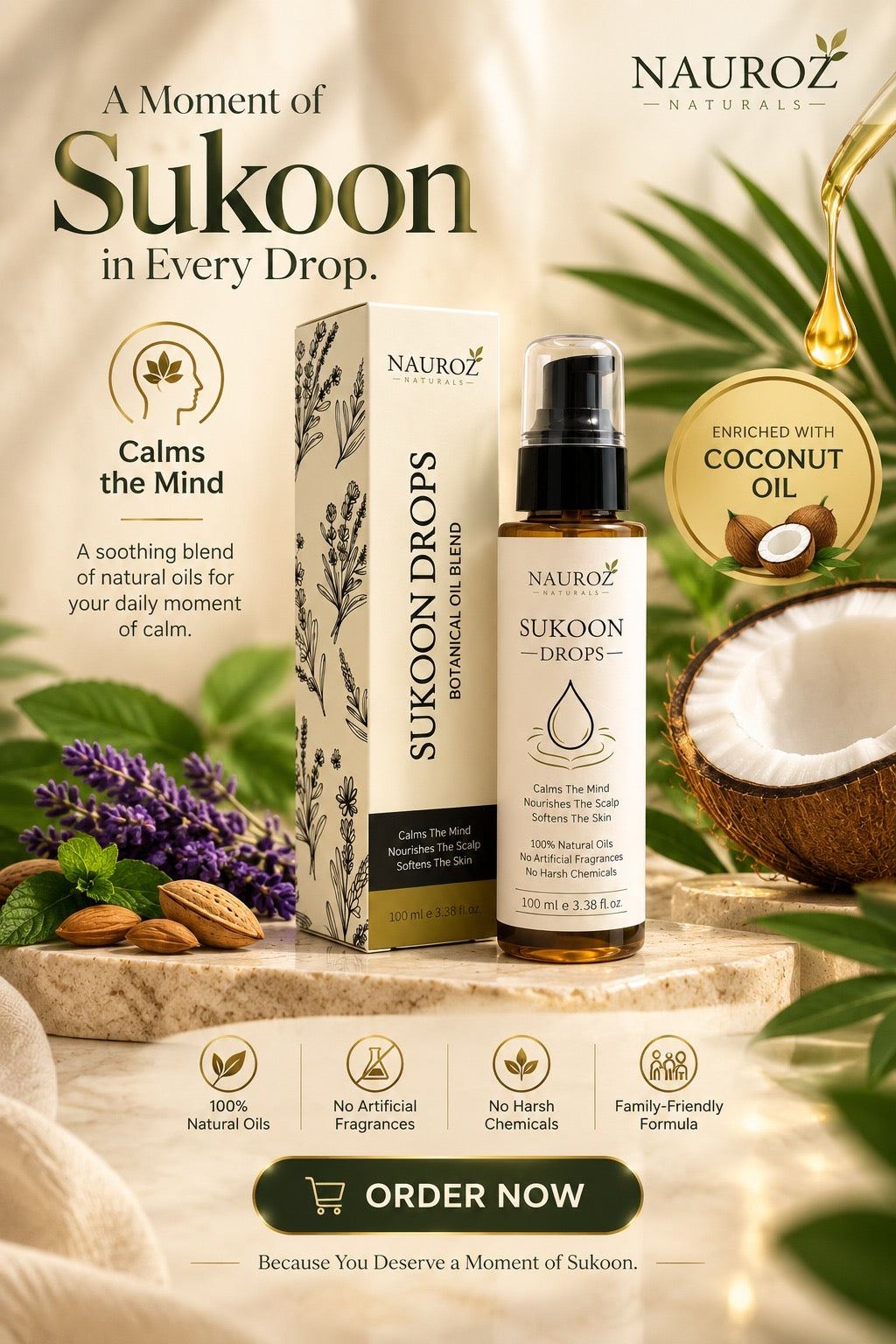 Sukoon Calming Oil
